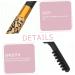 Mipcase 4 Pcs Brown Eyeliner Makeup Palette Double Head Eyebrow Pencil Eyebrow Brush Lasting Highlighter 1 count (Pack of 1) Blackx2pcs - Buy Online on GoSupps.com