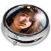 Horror Cute Girl Mini Round Pill Box | 3 Compartment Pill Organizer for Travel & Home - Buy Online on GoSupps.com