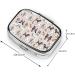 Stylish Poodle Dog Pill Box - Portable Electroplated Medication Organizer with Safe Plastic Partitions - Buy Online on GoSupps.com