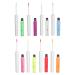Jauarta 8 Colors Glow Neon Liquid Set Colorful Fast Drying Pigmented Neon Pencil for Makeup