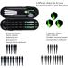 Sanfeng Professional Soft Tip Darts Set 20g - 50 Rubber O-Rings, 30 Plastic Tip Darts, Aluminum Shafts, 6 Flights, Portable Case - Green - Buy Online on GoSupps.com