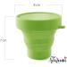 Avalona Menstrual Cup Cleaning & Sterilization Cup - Foldable Green 1 Piece for Safe Storage & Hygiene - Buy Online on GoSupps.com