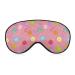 Colorful Lollipops and Dots Sleep Mask for Women Adjustable Sleeping Eye Shades Cover with Elastic Strap