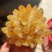 Crystal Rough Specimen Healed 1PC Natural Yellow Ghost Phantom Quartz Crystal Cluster Specimen Home Decoration Office Living Room Crystal Decora As a Gift 400-500g