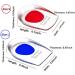 Buy 2 Pairs of Gel Insoles - Comfortable Red & Blue Foot Support | Fast International Shipping - Buy Online on GoSupps.com