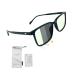 Blue Light Blocking photochromic Glasses for TV Phone Computer Gaming Screen sunglasses Anti Eyestrain UV Black Clear