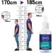 Huile d'augmentation de la hauteur | 30 ml d'huile naturelle lev e Maximisation de la cire d'altitude favorise la croissance osseuse huile pour augmenter la taille du corps atteindre votre - Buy Online on GoSupps.com
