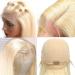 Royal Lady 613 Blonde Short Bob Human Hair Wig | 13x4 HD Lace Front | 150% Density | Brazilian Virgin 613 Lace Front Straight Bob Wig | Pre Plucked with Baby Hair (12 inch) - Buy Online on GoSupps.com