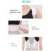 Posture Back Corrector Clavicle Spine Back Shoulder Support Belt Back Pain Relief Posture Correction Prevents Slouching Uni (Color : Black Size : L) (Black L) (Black S) Black Small - Buy Online on GoSupps.com
