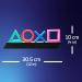 Shop Paladone Playstation Icons Light - Music-Reactive Game Room Lighting | 3 Modes | 31x7x11 cm - International Shipping Available - Buy Online on GoSupps.com