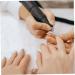 SOLUSTRE Nail Polisher Electric Nail File Nail Tools Carbide Drill Bit Professional Nail File Nail Grinding Head Nail Polish Bits Nail Builder Gel Fragments Alloy Miss Tungsten Steel - Buy Online on GoSupps.com