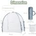 YOMECHEO Baby Crib Tent  Baby Safety Net for Cribs to Keep Baby from Climbing Out  Stable Structure Design with Strong Rods  See-Through Mesh Crib Mosquito Net - Buy Online on GoSupps.com