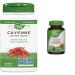 Nature's Way Cayenne 40 000 HU - Digestion Supplement & Ginger Root Relieves Gastrointestinal Discomfort 100 Vegetarian Capsules