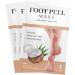Foot Mask - 3 Pairs Peeling & Moisturizing Socks for Dry Cracked Feet - Foot Spa Treatment for Men & Women - Buy Online on GoSupps.com