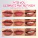  INTO YOU INTO YOU Long Lasting Matte Liquid Lipstick with Kiss True W4 - Buy Online on GoSupps.com