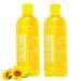 KXC Pretty Peach Feminine Wash Pretty Peach Feminine Wash With Sunflower Oil And Cooling Effect For Women (2pcs)