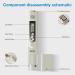 ISpring TDS Meter - High Accuracy Water Quality Tester for Drinking Water Pools & Aquariums | PPM Measurement with LCD Display - Buy Online on GoSupps.com