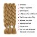 Wowcfyyds 3 Packs Kanecalon Jumbo Braids Ombre Hair Extensions - 24 Synthetic Box Braid - Strawberry Blonde - Buy Online on GoSupps.com