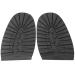 Yosoo Anti Slip Shoe Soles  Rubber Soles Shoes Repair Accessories  can Relieve Foot Pain When Walking and Provide Comfort (Black Forefoot)