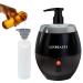 Linbeauti massage oil heating with oil bottle dispenser.Heated liquids such as massage oils lotions and shower gels.Ideal for home professionals salons spas.