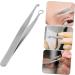 Beavorty Eyebrow Clippers 1pc Nose Hair Trimmer Metal Stainless Steel Tweezer Man Round Tip Eyebrow Tweezers - Buy Online on GoSupps.com