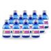 AQUAWAWA Nursery Water for Babies 12 Pack 8 oz Bottles Purified Vapor Distilled | Single Serve | Lightweight for Diaper Bag | BPA Fluoride Chemical and Mineral Free | Dr Recommended Clean Fresh