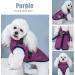 Shop Waterproof Dog Vest & Coat | Warm Soft Winter Dog Harness | 9 Colors Available - XL Purple - Buy Online on GoSupps.com