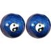 Beavorty Hand Massage Baoding Balls - Stress Relief & Fitness | Ceramic Blue 2pcs Set for Hand Training - Buy Online on GoSupps.com