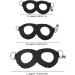 BAOFUYA Hamster Harness and Leash Set - No Pull Guinea Pig, Ferret, Iguana, Bearded Dragon - Black Striped Vest - Buy Online on GoSupps.com