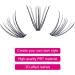 Fadlash 20D-0.07-D Cluster Eyelash Extensions 12mm - Self-Application DIY Lashes - Buy Online on GoSupps.com