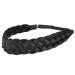 Gledola Synthetic Hair Braid Headband for Women - 5 Strands, Natural Black - Buy Online on GoSupps.com