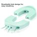 Bexdug Jaw Exerciser for Women Silicone Double Chin Reducer Jawline Exerciser - Compact Jawline Shaper Jaw Sculpting Tool for Women Men Green - Buy Online on GoSupps.com