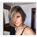 Buy BGHJUE African Wig - Yellow Gradient Short Hair Lace Front Human Wig for Black Women | Pre Plucked Hairline Brazilian Remy Hair - Buy Online on GoSupps.com