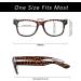 Blue Light Blocking Reading Glasses for Men and Women - Flexible Computer Eyeglasses 1.0x - 2 Black & 1 Tortoise Frames - Buy Online on GoSupps.com