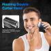 Buy Sejoy Portable Electric Razor for Men | IPX7 Waterproof Toothed & Mesh Blades Magnetic Adsorption | Best Mini Electric Foil Shaver - Buy Online on GoSupps.com
