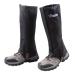 Azarxis Leg Hiking Gaiters, Waterproof Snow Boot Guard Adjustable Shoe Cover Lightweight Breathable for Men & Women Camping, Walking, Hunting, Mountain Climbing and Snowshoeing #01 Black Medium