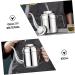 ABOOFAN Oil Can Seasoning Bottle Stainless Steel Oil Pot Kitchen Supplies Oil Dispenser Oive Home Oil Bottle Storage Container Japanese-style Condiment Bottles Kitchen Pot Castor 13X6X6CM As Shown - Buy Online on GoSupps.com