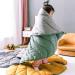 Buy Baby Leaves Carpet Play Mat - Soft Cotton Green Crawling Blanket for Infants | International Shipping - Buy Online on GoSupps.com