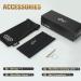 CGID Frameless Reading Glasses +1.75 Diopters - Aluminum Magnesium Alloy with Case | International Shipping - Buy Online on GoSupps.com