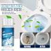 Foam Toilet Cleaner Touch Free Fizzy Foam Toilet Cleaner Toilet Cleaner Foaming Powder Powerful Pipe Dredging Agent Toilet Active Oxygen Agent Toilet Cleaner Foaming Quick Cleaning (1pcs) - Buy Online on GoSupps.com