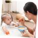 Abaodam Silicone Feeder Container for Babies | Comfortable Squeeze Fruit Juice Drink Container | Infant Animal Feed Holder | 14x4.6cm | Safe Polypropylene Design - Buy Online on GoSupps.com
