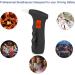 Seven-first Portable Breathalyzer Alcohol Tester with LCD Display & 5 Mouthpieces - Black - Buy Online on GoSupps.com