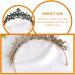 minkissy Baroque Princess for Women Black Leaves Headpieces with Purple Rhinestone Crown Halloween Costume Accessories Green - Buy Online on GoSupps.com