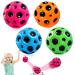 Lgzin 4 pieces Astro Jump Ball Moon Ball Moonball Moon Ball Original Astro Jump Ball Original Space Ball Jump Ball Bounce Ball high jumping rubber ball interactive toy for stress relief