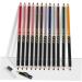 FOMIYES Black Eyeliner Pencils 12pcs Lip Liner Eyeliner Black Waterproof Eyeliner Make up Kit Matte Makeup Tool Makeup Pen Lips - Buy Online on GoSupps.com