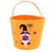 STOBAZA 1 Pc Halloween Candy Bag Handbags Orange Basket Portable Halloween Basket Child Basket