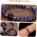 DOITOOL Anti Motion Sickness Bracelet | Blue Crystal Dainty Bracelet for Car Sickness | Portable Beaded Female Accessory - Buy Online on GoSupps.com