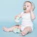HEVEA Natural Rubber Pacifier - Orthodontic Cantaloupe (3-36 Months) | Eco-Friendly Baby Soother - Buy Online on GoSupps.com