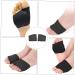 Orthopedic Bunion Corrector - Forefoot Care Cover and Cushion - Hallux Valgus Correction Pad - Foot Support Brace - Nylon Black 9x8cm - Buy Online on GoSupps.com