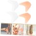 Didiseaon Toe Sleeve Pads for Women - 2 Pairs Silicone Gel Toe Covers for Ballet High Heels & Dance - Toeless Half Socks in Assorted Colors - 9x7cm - Buy Online on GoSupps.com